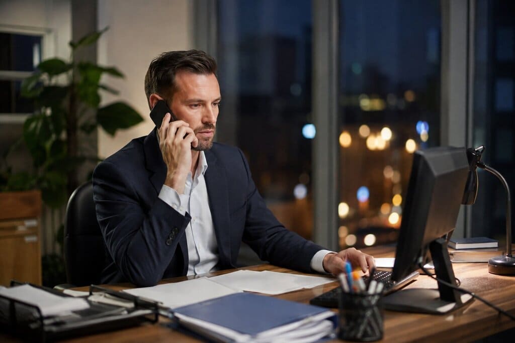 Late Night Client Call With Bail Bondsman
