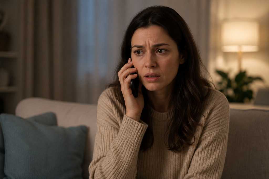 Anxious Loved One Calling Late