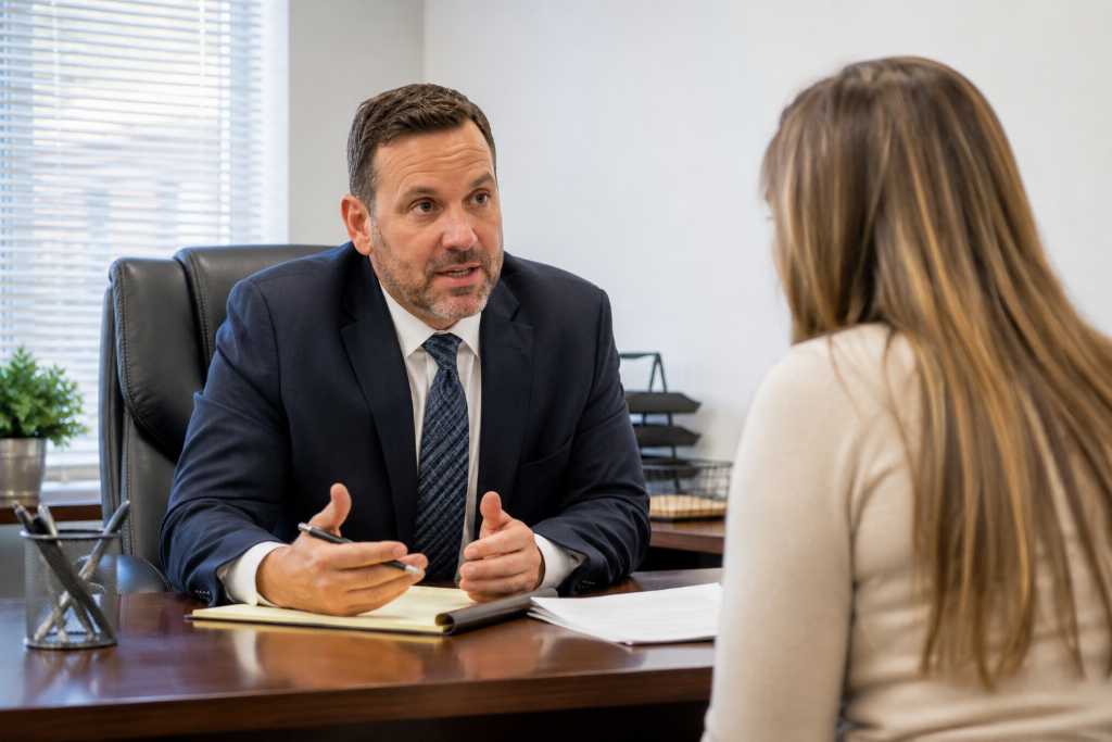 Bail Bondsman Explaining the Case