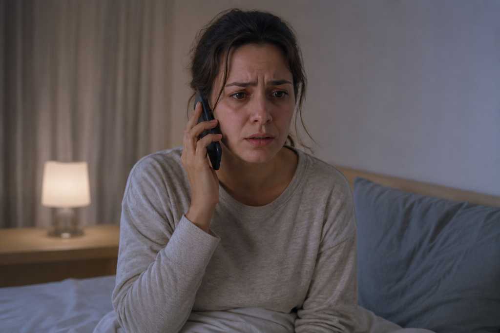 Family Member Making Emergency Call