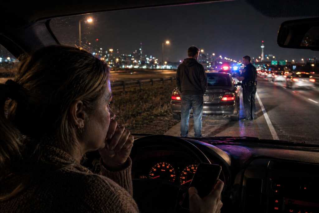 Tense night outside the detention center