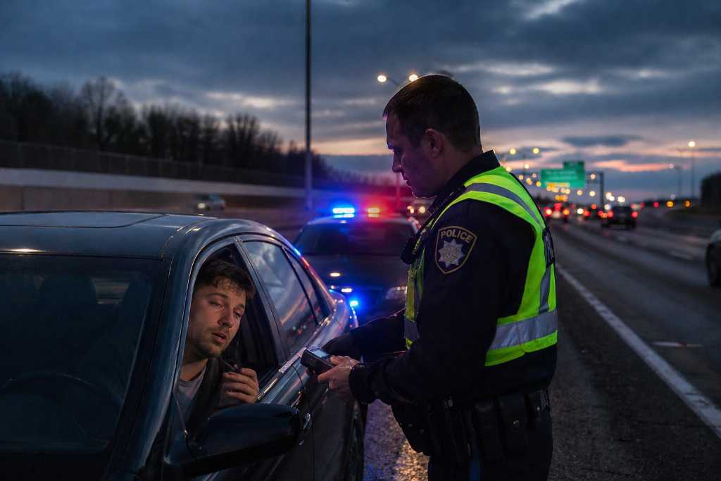 Drunk Driver pulled over