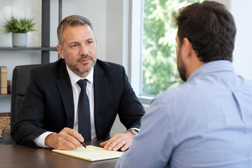 Bail Bonds Office Discussion