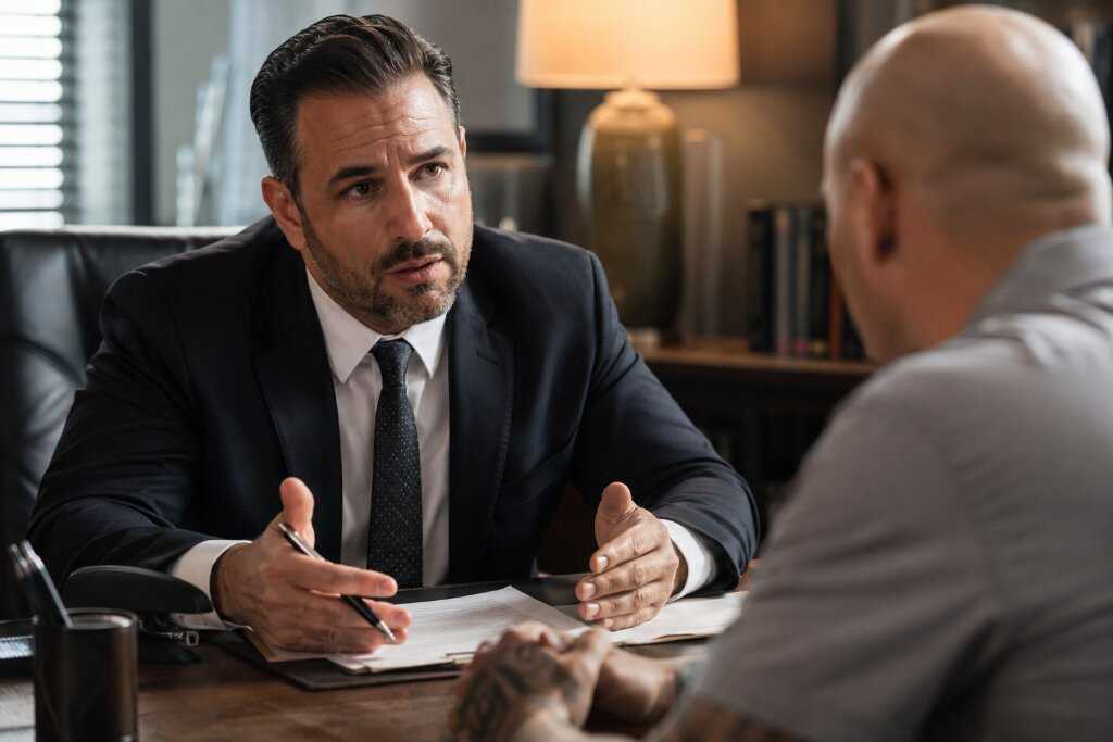 Bail Bondsman Explaining the Case