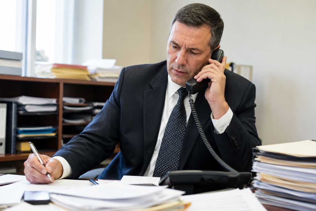 Bondsman Collecting details from a Client