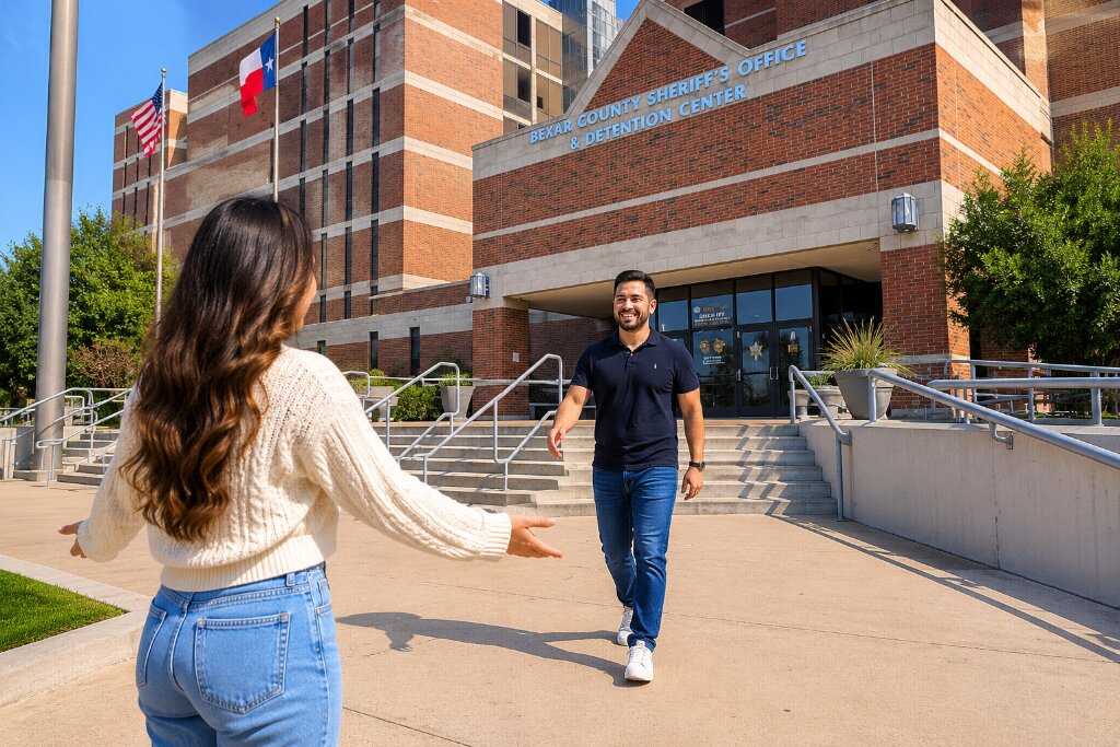 Spouse Greeting Her Returning Husband
