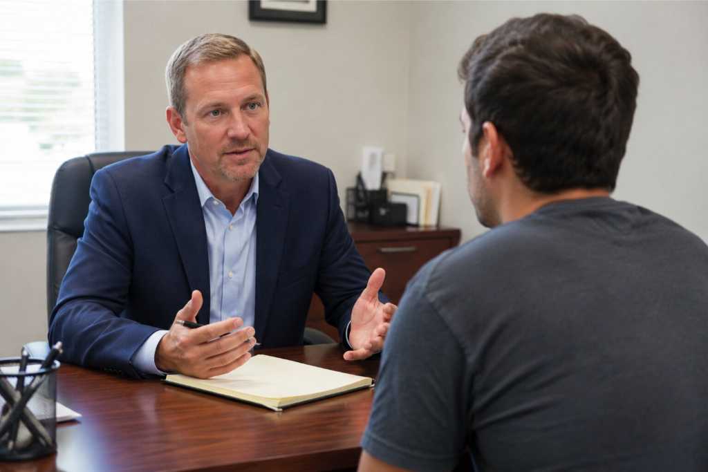 Bail Bondsman Explaining the Bail Process