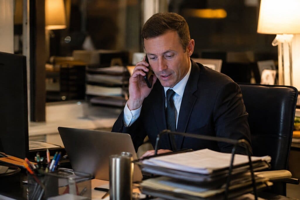 Bail Bonds Office Night Phone Call