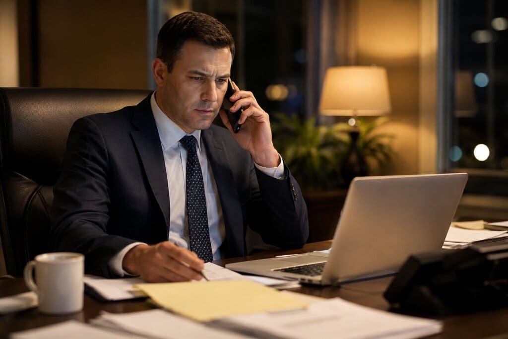 Late Night Client Call With Bail Bondsman